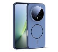 GIOPUEY Cover Magnetica per Honor Magic 8， Compatibile con MagSafe， PC+TPU Finitura Antiurto Protettiva Cellulare Custodia - Blue