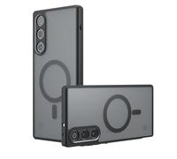 GIOPUEY Cover Magnetica per Nubia RedMagic 10 Air, Compatibile con MagSafe, PC+TPU Finitura Antiurto Protettiva Cellulare Custodia - Black