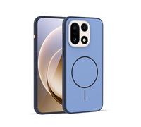 GIOPUEY Cover Magnetica per OnePlus 15， Compatibile con MagSafe， PC+TPU Finitura Antiurto Protettiva Cellulare Custodia - Blue