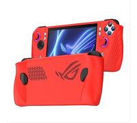 GIOPUEY Cover per ASUS ROG Ally, Il Materiale Silicone Ultrasottile Custodia, Anti Impronta Digitale Phone Case [Resistente all'Usura] [Antiscivolo] - Red