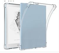 GIOPUEY Cover per Boox Nova Air/Air S/Air C 7.8, Scocca posteriore in TPU morbido, Copertura sottile, Protezione Airbag, Custodia Compatibile con Boox Nova Air/Air S/Air C 7.8-trasparente
