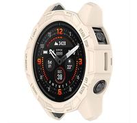 GIOPUEY Cover per Garmin fenix7S PRO/Garmin Epix PRO 42mm, TPU Silicone Premium Morbido e Leggero Protettiva Case Cover, Antiurto&Caduta Custodia - Beige