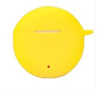 GIOPUEY Cover per HONOR Earbuds X5, Cilicone Custodia, Ultrasottile Case Cover, Antiurto, Resistente ai Graffi - Giallo