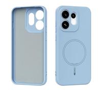 GIOPUEY Cover per Oppo Reno 16 PRO, Magnetica Custodia Compatibile con MagSafe, Morbido TPU Silicone Custodia, Resistente all'Usura - Blue