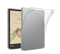 GIOPUEY Cover per PocketBook Inkpad 4, Scocca posteriore in TPU morbido, Copertura sottile, Protezione Airbag, Custodia Compatibile con PocketBook Inkpad 4-trasparente