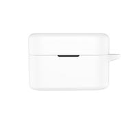 GIOPUEY Cover per Soundcore Liberty Buds 2, Silicone Custodia | Leggero e Sottile Morbida Silicone Custodia, Antigraffi, Tocco Morbido e Confortevole, lavabile, White