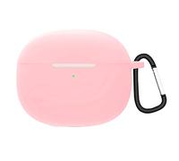 GIOPUEY Custodia in Silicone per Xiaomi Buds 3 - Ultrasottile, Resistente ai Graffi, Cover Rosa