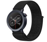 GIOPUEY Nylon Cinturini Compatibile con CMF Watch Pro 2, 22mm Traspirante Sport Loop Cinturino in Morbido Nylon Intrecciato, Donne Uomo - Black