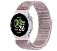GIOPUEY Nylon Cinturini Compatibile con COROS Pace 4, Traspirante Sport Loop Cinturino in Morbido Nylon Intrecciato, Donne Uomo - Pink