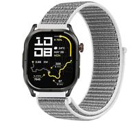 GIOPUEY Nylon Cinturini Compatibile con KOSPET Magic P10, Traspirante Sport Loop Cinturino in Morbido Nylon Intrecciato, Donne Uomo - Grey