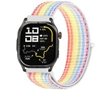 GIOPUEY Nylon Cinturini Compatibile con KOSPET Magic P10, Traspirante Sport Loop Cinturino in Morbido Nylon Intrecciato, Donne Uomo - Colorful