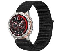 GIOPUEY Nylon Cinturini Compatibile con KOSPET Tank T3 Ultra 2, 22mm Traspirante Sport Loop Cinturino in Morbido Nylon Intrecciato, Donne Uomo - Black