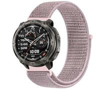 GIOPUEY Nylon Cinturini Compatibile con KOSPET Tank T4, Traspirante Sport Loop Cinturino in Morbido Nylon Intrecciato, Donne Uomo - Pink