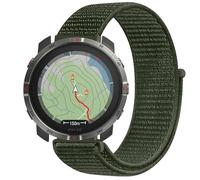 GIOPUEY Nylon Cinturini Compatibile con Polar Grit X2, Traspirante Sport Loop Cinturino in Morbido Nylon Intrecciato, Donne Uomo - Green