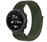 GIOPUEY Nylon Cinturini Compatibile con SUUNTO Nautic S, Traspirante Sport Loop Cinturino in Morbido Nylon Intrecciato, Donne Uomo - Green
