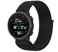 GIOPUEY Nylon Cinturini Compatibile con SUUNTO Nautic S, Traspirante Sport Loop Cinturino in Morbido Nylon Intrecciato, Donne Uomo - Black