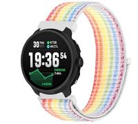 GIOPUEY Nylon Cinturini Compatibile con Suunto Race 2, Traspirante Sport Loop Cinturino in Morbido Nylon Intrecciato, Donne Uomo - Colorful