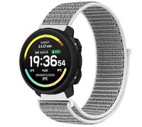 GIOPUEY Nylon Cinturini Compatibile con SUUNTO Vertical 2, Traspirante Sport Loop Cinturino in Morbido Nylon Intrecciato, Donne Uomo - Grey