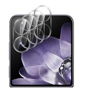 GIOPUEY Pellicola Fotocamera Compatibile con Xiaomi Mix Flip 2, [3 Pezzi] 3D Vetro Temperato [Altamente Trasparente] Protezione Fotocamera