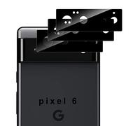 GIOPUEY Pellicola Fotocamera per Google Pixel 6,[3 Pezzi] 2.5D Ultra Sottile Vetro Temperato [Durezza 9H] [Resistente ai Graffi] [Senza Bolle d'Aria] [Non Interferisce con Il Tiro]