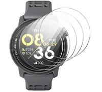 GIOPUEY Pellicola Protettiva per COROS Pace 4, [4 Pezzi] Vetro temperato Schermo Protezione Pellicola [Copertura Completa] [Anti-graffio] - Trasparente