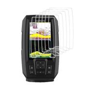 GIOPUEY Pellicola Protettiva per Garmin Striker Vivid 4cv, [6 Pezzi] Flessibile TPU Schermo Protezione Pellicola [Extra-Sottile] [Anti-graffio] - Trasparente