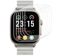 GIOPUEY Pellicola Protettiva per Realme Watch 5, [6 Pezzi] Flessibile TPU Schermo Protezione Pellicola [Extra-Sottile] [Anti-graffio] - Trasparente