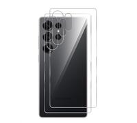 GIOPUEY Pellicola Protettiva Retro per Samsung Galaxy S25 Ultra, TPU Sottile Materiali di Alta qualità Samsung Galaxy S25 Ultra Retro Pellicola - Clear 2 Pezzi