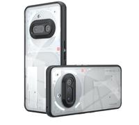GIOPUEY per Nothing Phone 4a Custodia, Cover Rigida in PC + Morbida in TPU, Alta Trasparenza, Custodia Trasparente, Airbag Anti-Caduta - Transparent