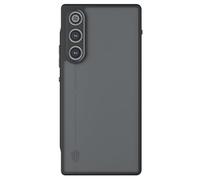 GIOPUEY per Nubia RedMagic 10 Air Custodia, Cover Rigida in PC + Morbida in TPU, Custodia Opaco, Airbag Anti-Caduta, Nessun Ingiellimento - Black