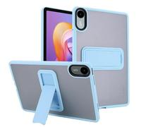 GIOPUEY per Redmi Pad Pro 12.1/Poco Pad 12.1 Custodia, con Supporto, Cover Rigida in PC + Morbida in TPU, Case Custodia Opaco, Nessun Ingiellimento - Blue