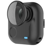 GIOPUEY Protezioni Lenti Compatibile con Insta360 Go Ultra, Premium HD Vetro Temperato Cappuccio Lente Lens Guards - Black