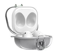 GIOPUEY Rigida Cover Compatibile con Samsung Galaxy Buds FE/Buds Pro/Buds Live/Buds 2/Buds 2 Pro, Clear PC Custodia, Non ingiallente Case Cover - trasparente