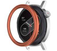 GIOPUEY Stile della Lunetta per Nothing Cmf Watch PRO 2, Bezel Styling Ring Acciaio Inossidabile Anello della Lunetta, Anello Protettivo in Metallo in Lega di Alluminio - yj-Orange