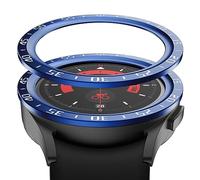 GIOPUEY Stile della Lunetta per Samsung Galaxy Watch 5 PRO, Bezel Styling Ring Acciaio Inossidabile Anello della Lunetta, Anello Protettivo in Metallo in Lega di Alluminio - A-Blue