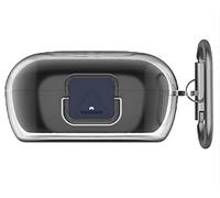 GIOPUEY Trasparente Cover Compatibile con Bose QuietComfort 2024, Custodia TPU, Ultrasottile Case Cover, Antiurto, Resistente ai Graffi - Trasparente