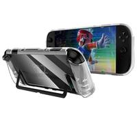 GIOPUEY Trasparente Cover Compatibile con Nintendo Switch 2, Custodia TPU, Ultrasottile Case Cover, Antiurto, Resistente ai Graffi - Trasparente