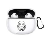 GIOPUEY Trasparente Cover Compatibile con Xiaomi Buds 3 Star Wars Edition, Custodia TPU, Ultrasottile Case Cover, Antiurto, Resistente ai Graffi - Trasparente