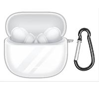 GIOPUEY Trasparente Cover Compatibile con Xiaomi Redmi Buds 6 Lite, Custodia TPU, Ultrasottile Case Cover, Antiurto, Resistente ai Graffi - Trasparente