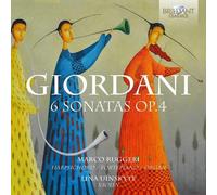 Tommaso Giordani Giordani: 6 Sonatas, Op. 4 (CD) Album
