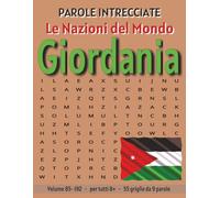 Giordania - Parole Intrecciate: Passatempo senza schermo per relax e concentrazione