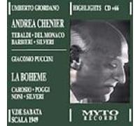 Giordano - Andrea Chenier Hlts / La Boheme Hlts