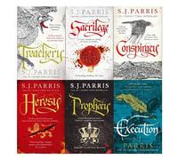 Giordano Bruno Series 6 Books Collection Set By S. J. Parris Conspiracy, Treache