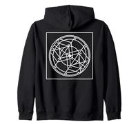 Giordano Bruno Sigillus Sigillorum Figura Magorum Felpa con Cappuccio