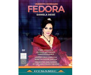 Giordano: Fedora (DVD) Alessio Bianchini Margherita Rotondi Alfonso Antoniozzi