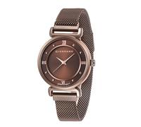 Giordano Orologio analogico elegante da donna, impermeabile, alla moda, forma rotonda, con meccanismo a 3 lancette, orologio da polso per ragazze e donne per completare il tuo look/regalo ideale per