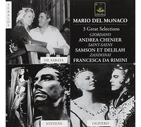 Giordano/Zandonai/Saint-Saens/Monaco - 3 Operatic Selections