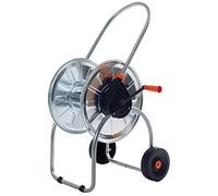 Giordanoshop Carrello Avvolgitubo Manuale 50 mt in Acciaio Zincato 306IT Agrati