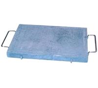 Giordanoshop Pietra Ollare 25x35x2,5 cm con Telaio Bauer