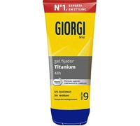Giorgi Line - Gomina Absolut Titanium, 0% Siliconi, Fissaggio e Durata 48h Senza Residui, Finitura Ultra- Resistente e Leggero, Fissaggio 5-170 ml